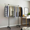 Single Clothes Rail Rack Garment Hanging Heavy Duty Organizer Coat Storage E 11