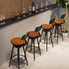 1x Breakfast Bar Stools Seat Industrial Retro Vintage Kitchen Dining Chair Xmas