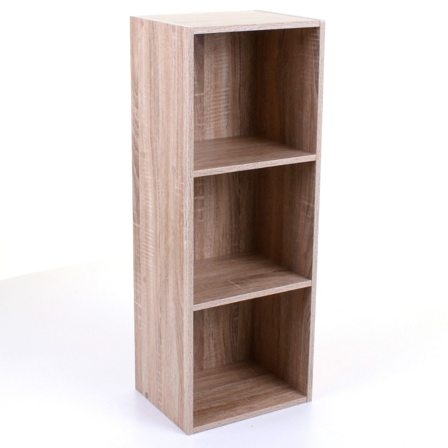 2 3 4 TIER WOODEN BOOKCASE SHELVING DISPLAY STORAGE UNIT CUBE WOOD SHELVES SHELF