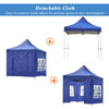 2m/3m Gazebo Marquee Heavy Duty Garden Tent Showerproof Full Side Curtains Party