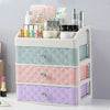 Makeup Storage Box Cosmetic Stationery 3 Drawer Desktop Table Organiser Holder