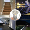 10X 18mm LED Recessed Deck Lights Decking Plinth Kickboard Outdoor Patio Lamp UK