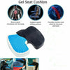 Large Breathable Gel Flex Seat Cushion W/ Non-slip Cover Keep Sitting Pleasant