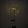 2X 120LED Garden Path Lights Solar Power Firework Lamp Starburst Stake Outdoor