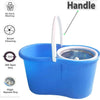 360 Spin Floor Mop & Bucket Set With 2 Mop Heads Floor Cleaner Cleaning Rotating