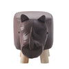 Animal Ottomans Footstools Padded Cushion Pouffe Stool Rest Children Toy Gift