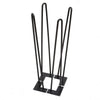 4x Metal Hairpin Legs Hair Pin Feet For Table Chair Cabinet Stool DIY Furniture