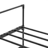 UK 4 Tier Metal Shoe Rack Shelf Space Saving Storage Organiser High Quality