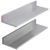 30" x 8.6" Stainless Steel Wall Mounted Shelf Kitchen Restaurant Shelving