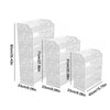 3/4/5 Tiers Shoe Rack Storage Shelf Display Stand Organiser Unit Cabinet White