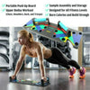 9 in 1 Push up Board Stands Fitness Workout Pull rope GYM Chest Muscle Training
