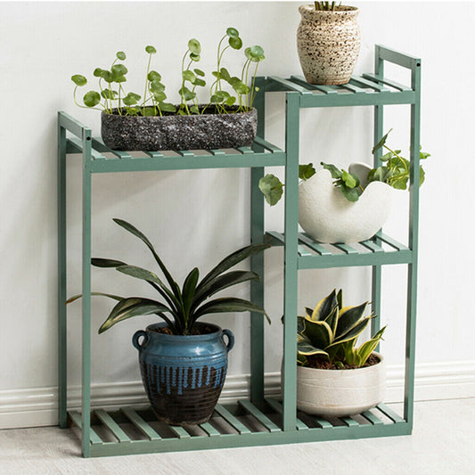 5 Tiers In & Outdoor Plant Pot Stand Cabinet Flower Display Corner Storage Shelf