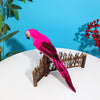 Artificial Parrot Fake Lifelike Feather Parrot Realistic Garden Ornament Decor