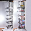 400mm Tall Larder Unit 6 Tier Pull Out Basket Kitchen Cabinet Cupboard Storage