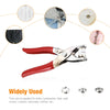 100X 9.5mm Studs Snap Popper Prong Pliers Ring Press Fasteners DIY Tool Kit UK