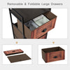 Storage Cabinet Organizer Unit 3 Drawer Fabric Dresser Tower Bedroom Nightstand