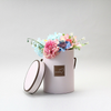 Handheld Bouquet Flower Round Boxes Living Vases Florist Box Plant Boxes Paper