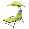 Outdoor Helicopter Chair Garden Rocking Lounger Pool Sun Bed Canopy Sunshade