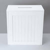 White Wooden Small Toilet Cleaning Product Bathroom Storage Tidy Box Unit UK