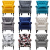 Chesterfield Tiger Armchair Wing Back Button Chair Bedroom Lounge Fireside Sofa
