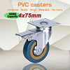 4 Heavy Duty Swivel Castor Wheels 75mm Furniture Casters 360KG Bearing Capacity