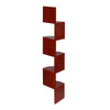 Floating Corner Shelf Wall Mounted Bookshelf Storage Display Unit 5 Tier UK