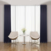 Blackout Curtains Thermal Pencil Pleat Tape Top - Energy Saving + Tie Backs