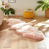 Genuine Sheepskin Rug | Real Luxurious Soft Sheep Fur | Pink 180 x 60cm