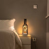 Retro Table Lamp Geometric Wire Industrial LED Light Bulb Bedside Desk Light UK
