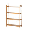 3/4/5Tier Wooden Organizer Bookcase Bookshelf Shelving Storage Rack Corner Shelf