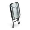 Garden Table 40cm Square Glass Top Folding Outdoor Patio Home Furniture Summer