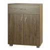 Small 2 Door 1 Drawer Hallway Living Room Sideboard Wooden Storage Cabinet Unit