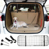 Universal Dog Guard Adjustable Safety Travel Dog Pet Headrest Car Mesh Barrier