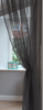 Single Plain Voile Net Curtain Sheer Panels Slot Top - Free Postage