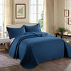 Luxury Quilted Bedspread Throw Set 3 PCs Sofa Bed Cover Single Double King Size