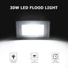 Black LED Floodlight Outside Light 30W Security Flood Lights Outdoor Garden UK