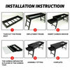 Portable BBQ Barbecue Grill Fire Pit Camping Charcoal Patio Party Garden Outdoor