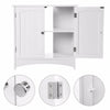 Bathroom Cabinet Single Double Door Wall Mounted Cupboard Bedroom Storage Unit