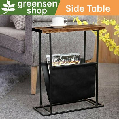 Side End Table Coffee Tea Table Living Room/Office Sofa Side Table Storage Bag