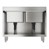 Stainless Steel Commercial Kitchen Sink Catering Sink Single Double Bowl Drainer