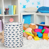 Washing Dirty Clothes Laundry Basket Canvas Baby Toy Hamper Bin Storage Bag Box