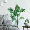 Wall Sticker PVC Green Tropical Leaves Plant Decal Nursery Art Home Decoration