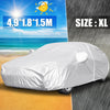 Size XL Universal Full Car Cover Medium UV Protection Breathable Waterproof