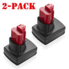 2X For Milwaukee M12 12V Battery XC 5.0 Ah Li-ion High Capacity M12B6 48-11-2460