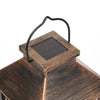 Waterproof LED Solar Lantern Light Powered Hanging Outdoor Garden Candle Lamp