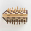 Large Chess Wooden Set Foldable Chessboard Magnetic Pieces Wood Board 40x40cm