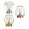 Battery Operated LED Desk Lamp Industrial Retro LightUp Bedside Lantern Home Han