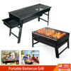 Portable BBQ Barbecue Grill Fire Pit Camping Charcoal Patio Party Garden Outdoor