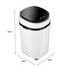 White 4.6kg Mini Portable Washing Machine Compact Laundry Washer Spin Dryer Baby