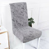 4pcs Crushed Velvet Stretch Dining Chair Seat Cover Protective Slipcover Home